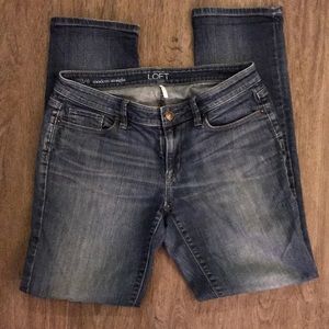 Ann Taylor Loft size 28/6 modern straight jeans